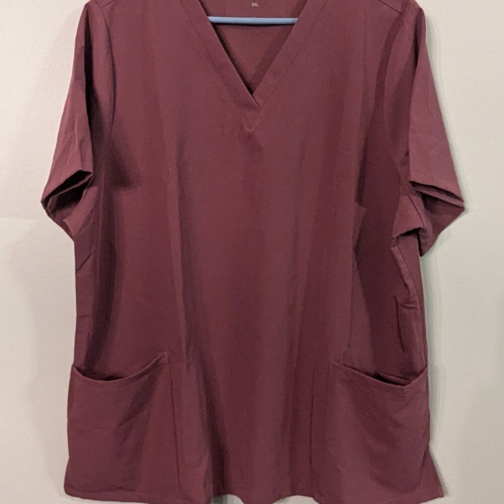 Mandala Scrub Top 2XL